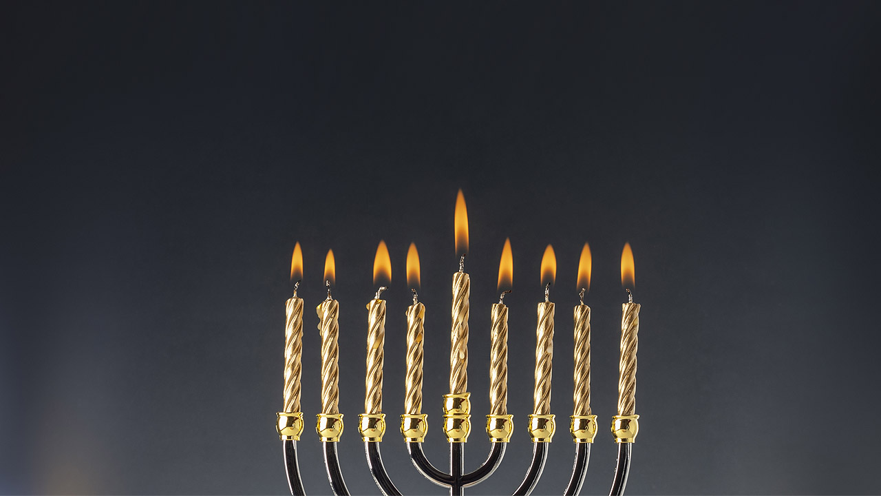 Chanukka Chanukka-Leuchter