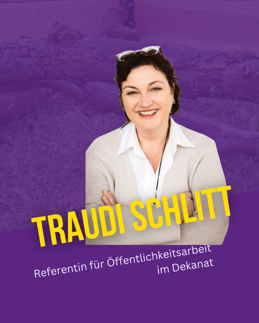 Sonntagsedanken Traudi Schlitt Portrait