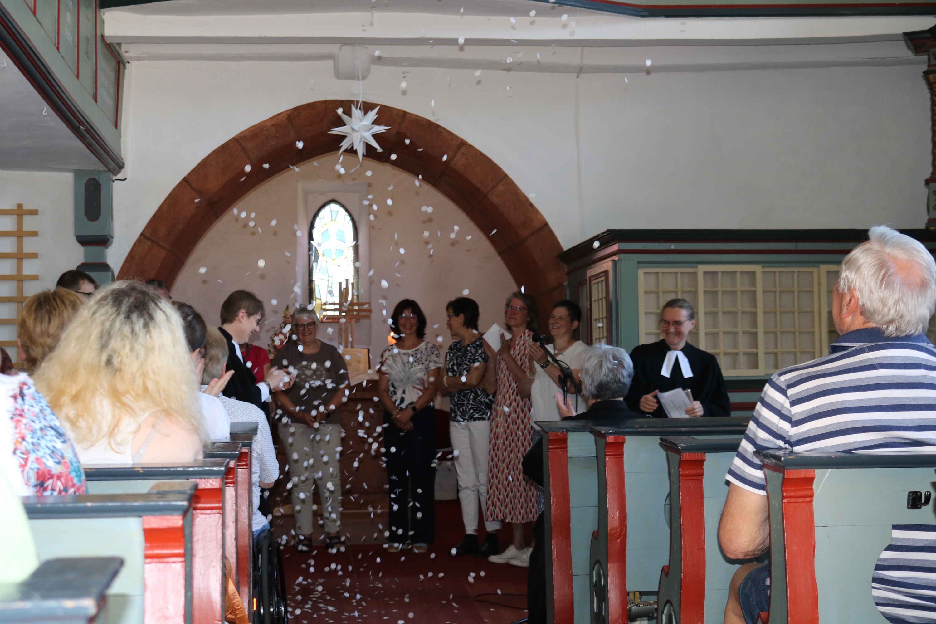 Gemeinde in der Kirche