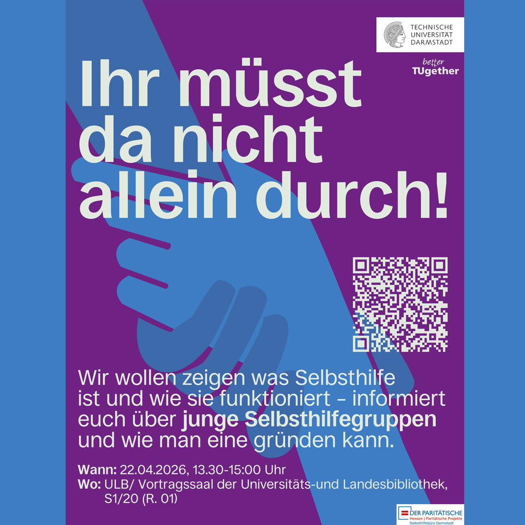 Selbsthilfe©TU Darmstadt „Junge Selbsthilfe“, TU Darmstadt, Studentisches Gesundheitsmanagement