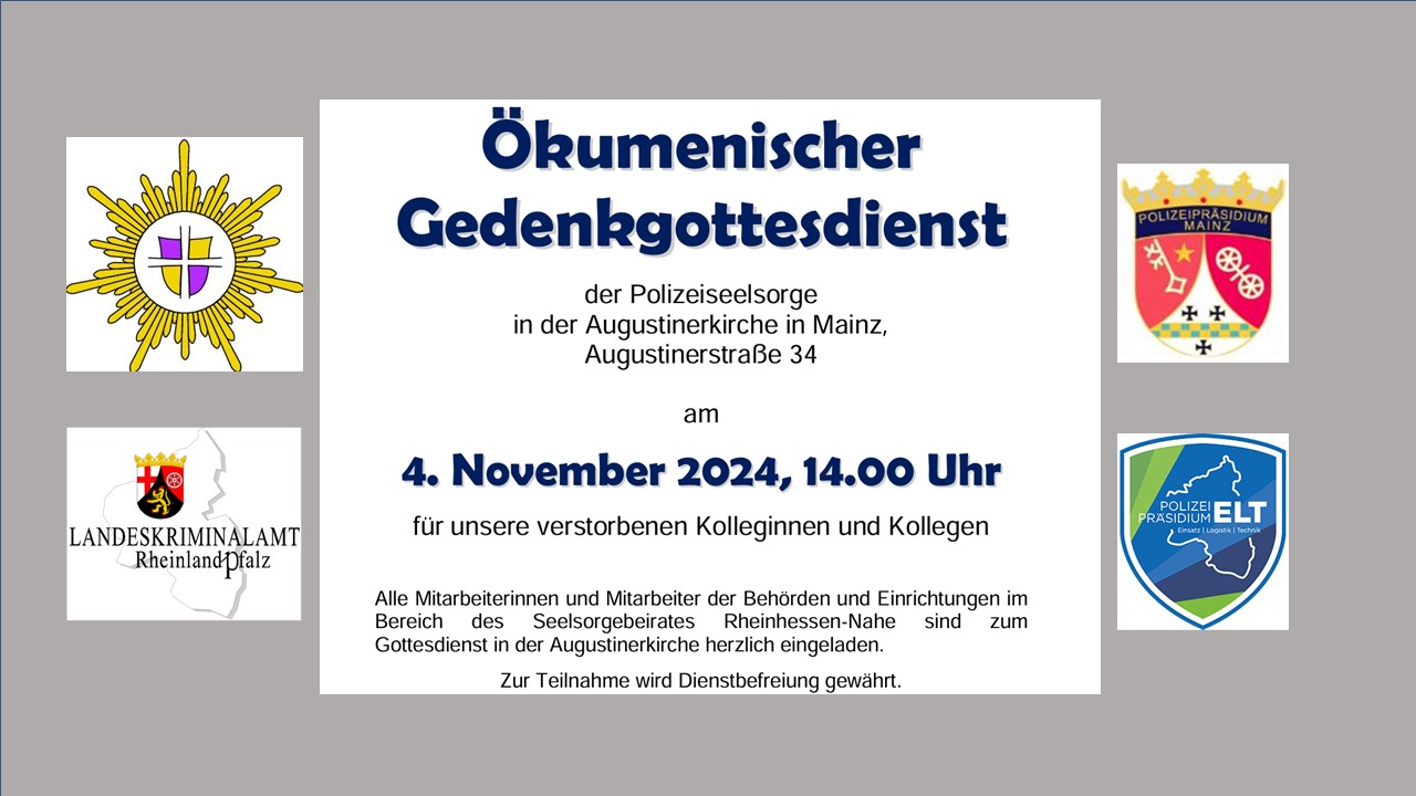 4 Logos und ein Text mit den Daten weisen als Plakat auf die Veranstaltung hin.