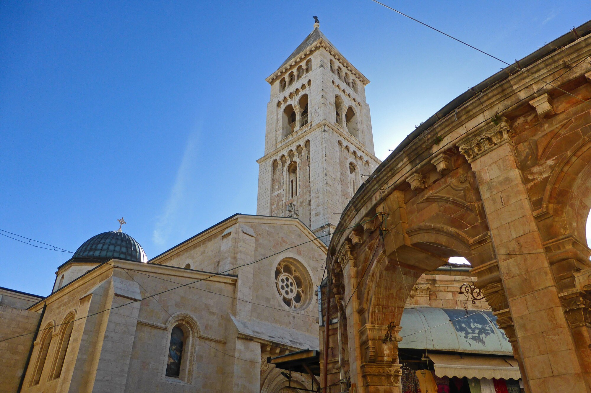 Erlöserkirche Jerusalem Außenansicht