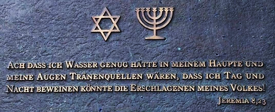 Gedenktafel Jeremia