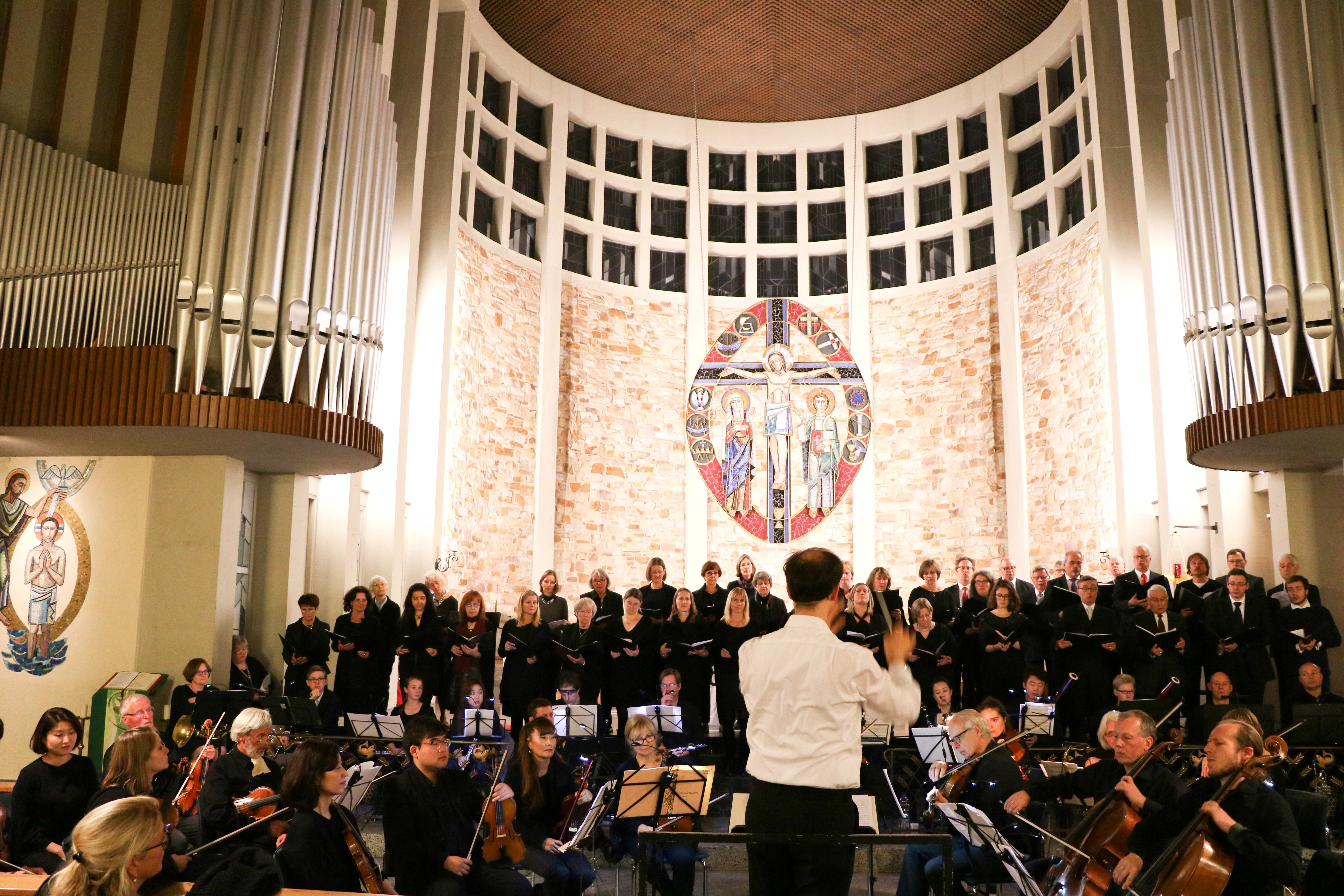 Reformationskonzert mit Chor und Orchester unter der Leitung von Bernhard Zosel 2017