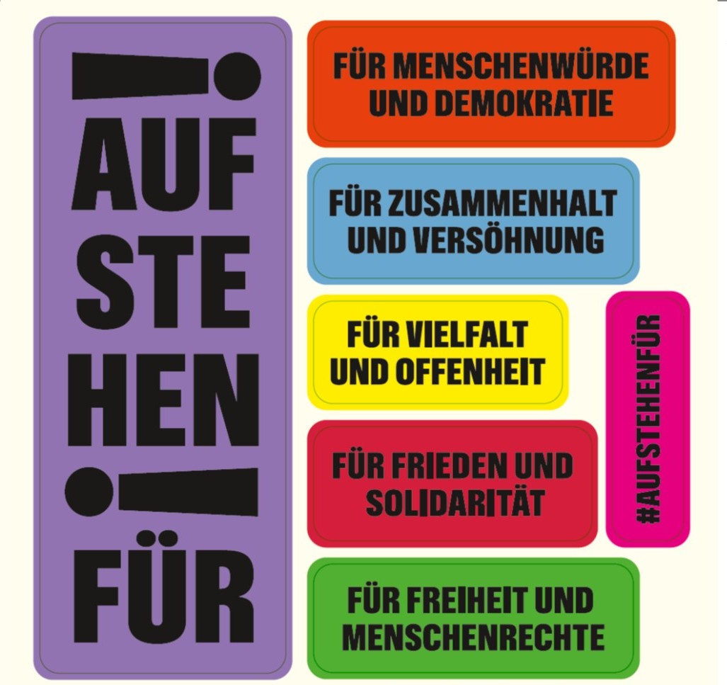 Aufstehen für... Kampagne der Kirchen zur WAHL 2026