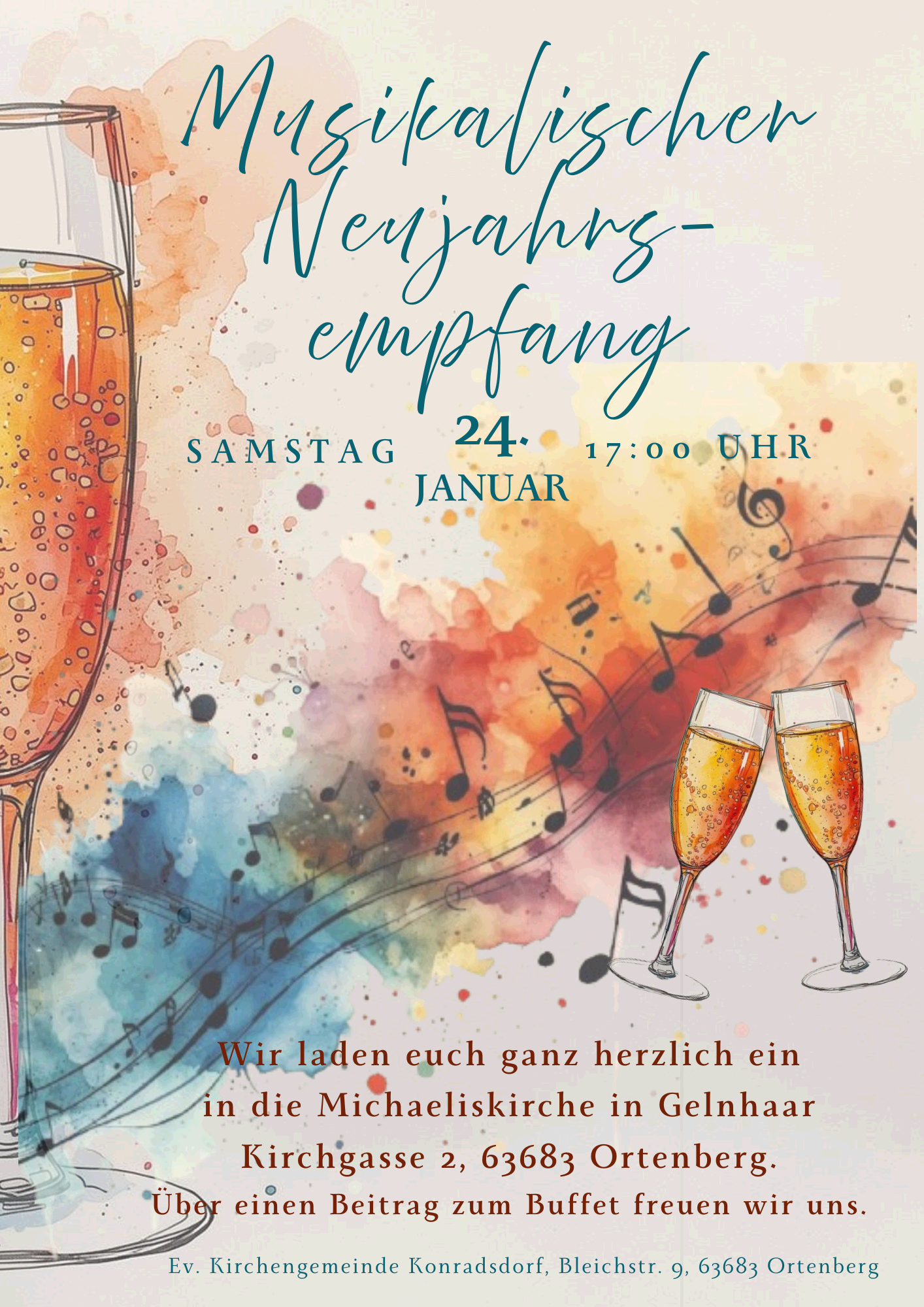 Flyer Neujahrsempfang 2026