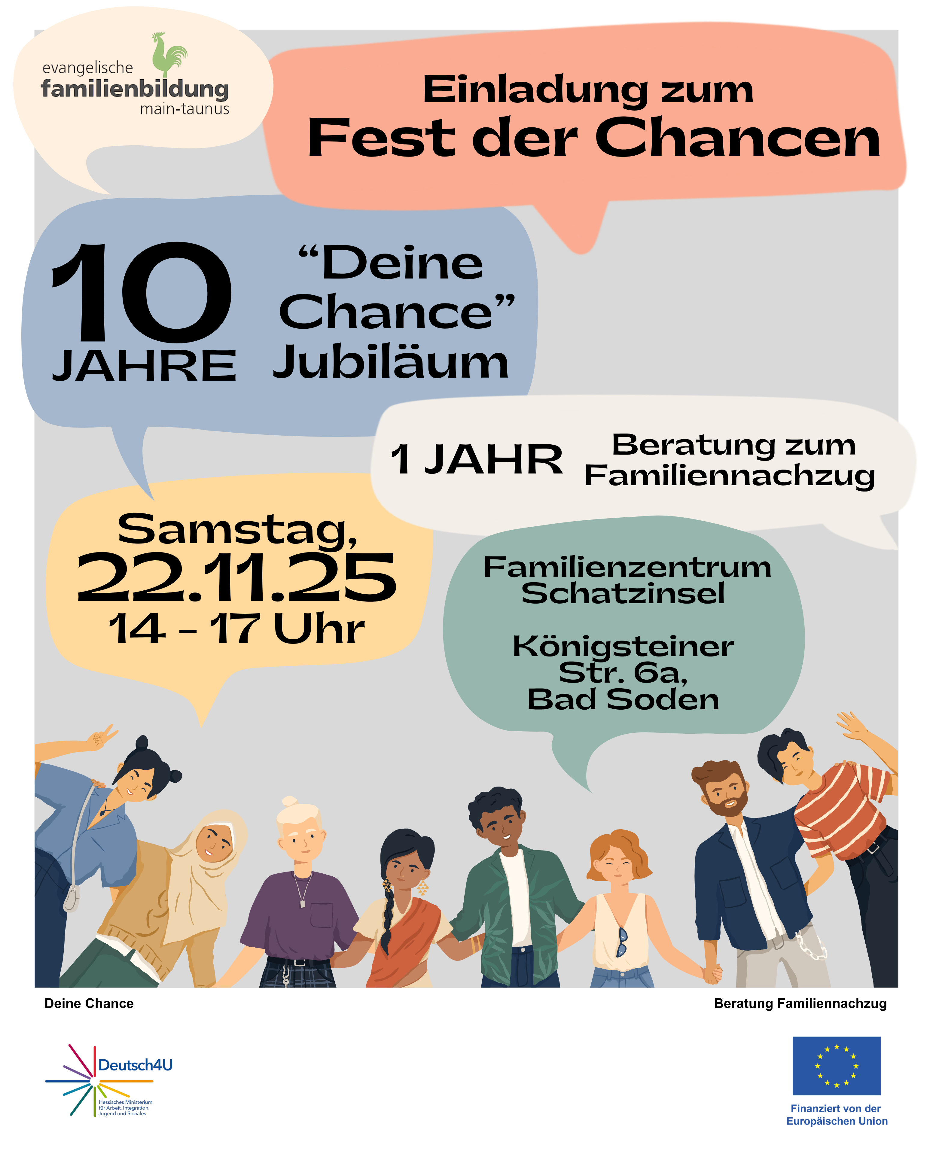 Einladung Fest der Chancen