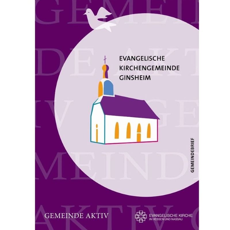 Titelblatt des Gemeindebriefs Ginsheim