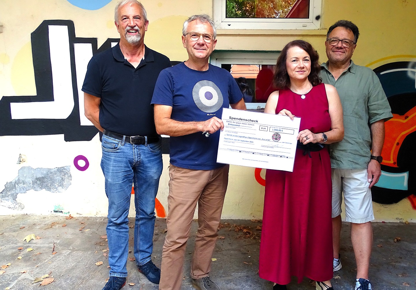 Spendenübergabe Jugendhaus Spendenübergabe Jugendhaus