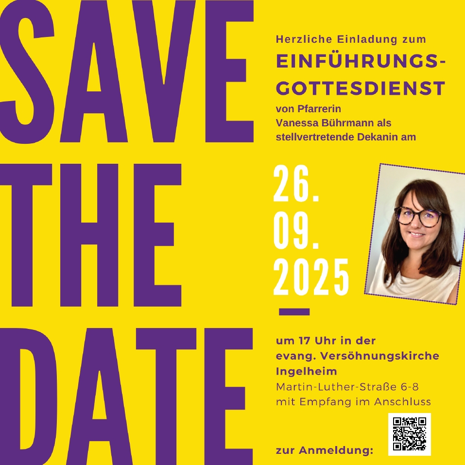 Save-the-date Einführung stellvertretende Dekanin