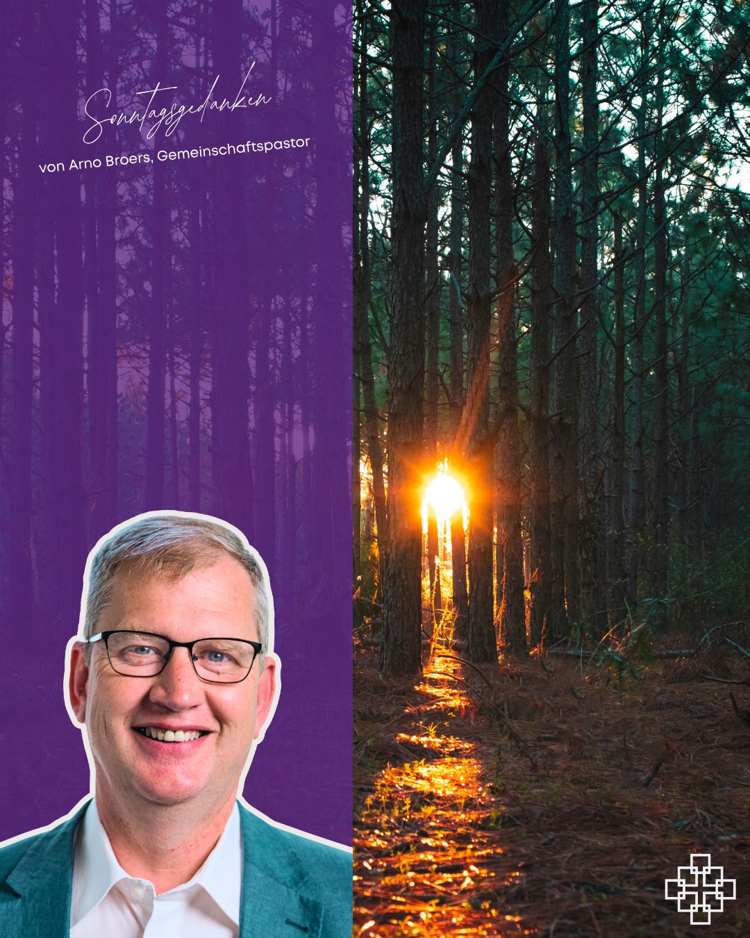 Arno Broers, Gemeinschaftspastor mit Herz für Menschen