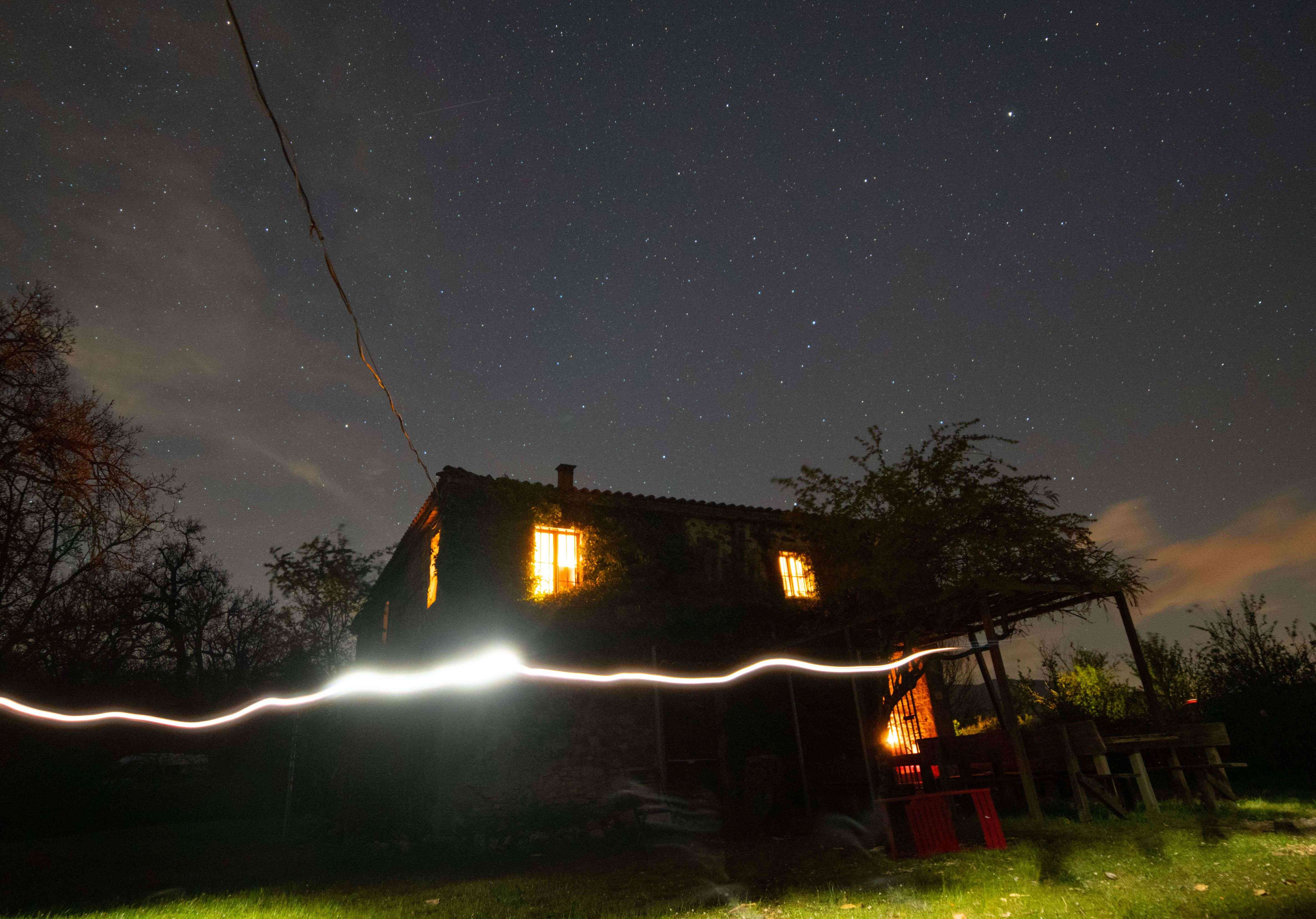 Das 160 Jahre alten Bauernhaus „Uomo Morto“ in der Toskana