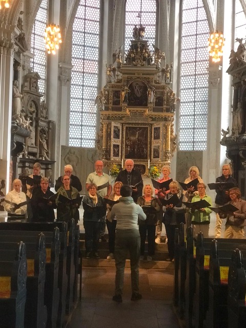 Die Johanniskantorei singt in der Stadtkirche in Celle