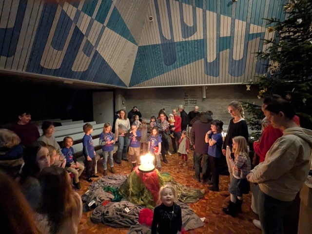 Mini-Gottesdienst in der Melanchthonkirche