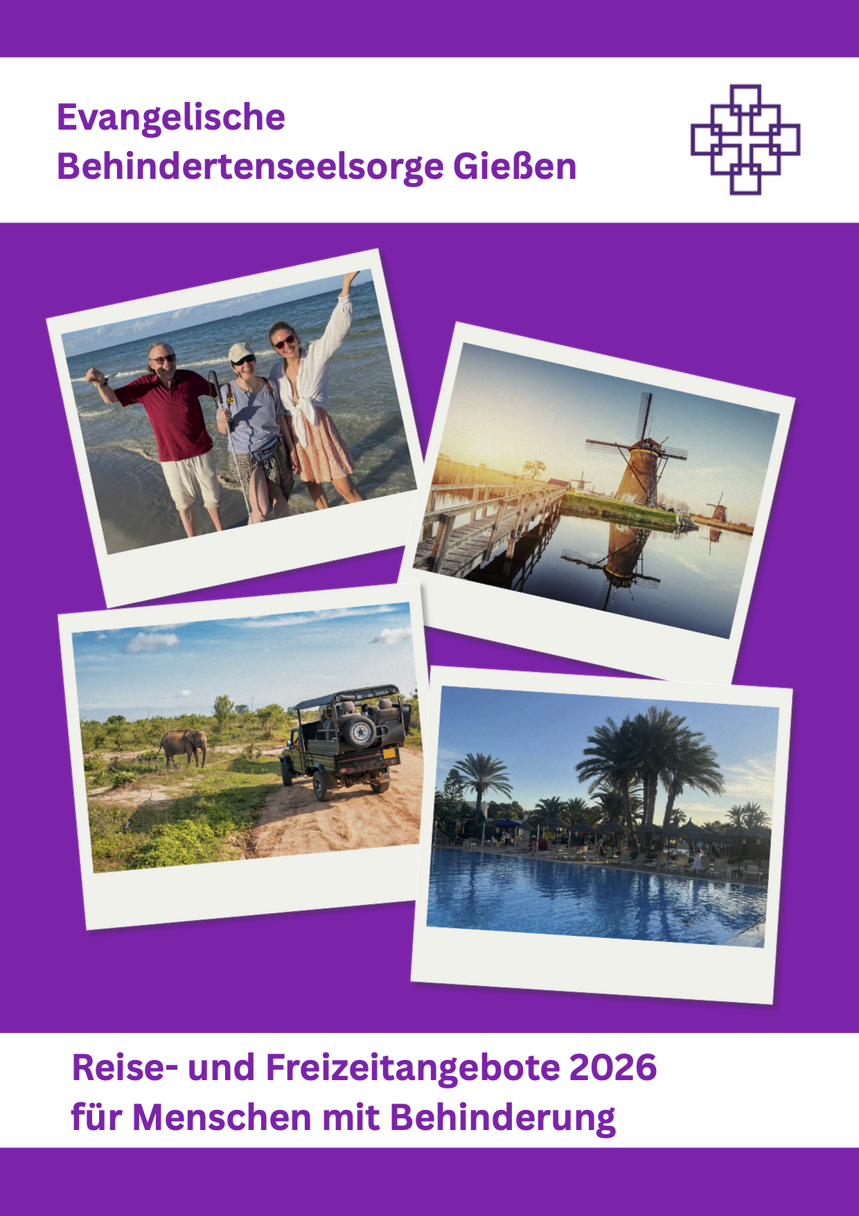 Reisekatalog 2026 der Behindertenseelsorge Gießen
