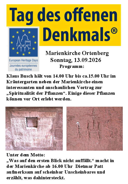 Tag des offenen Denkmals