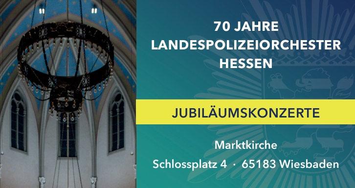 Plakat zu den Konzerten