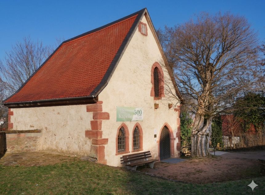 Das Bild zeigt die Alte Kapelle in Schaafheim.