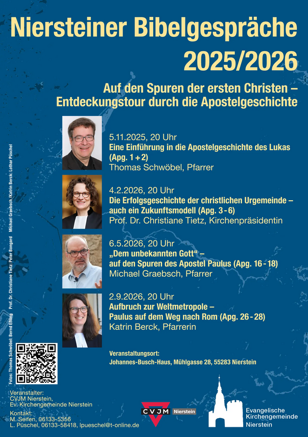 Niersteiner Bibelgespräche 2025 / 2026