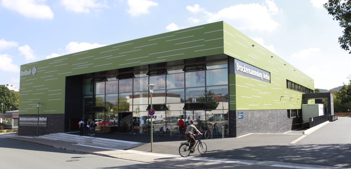 Das Gebäude der Brockensammlung in Bethel