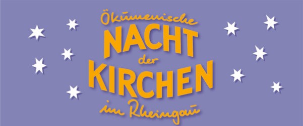 Logo Ökumenische Nacht der Kirchen im Rheingau