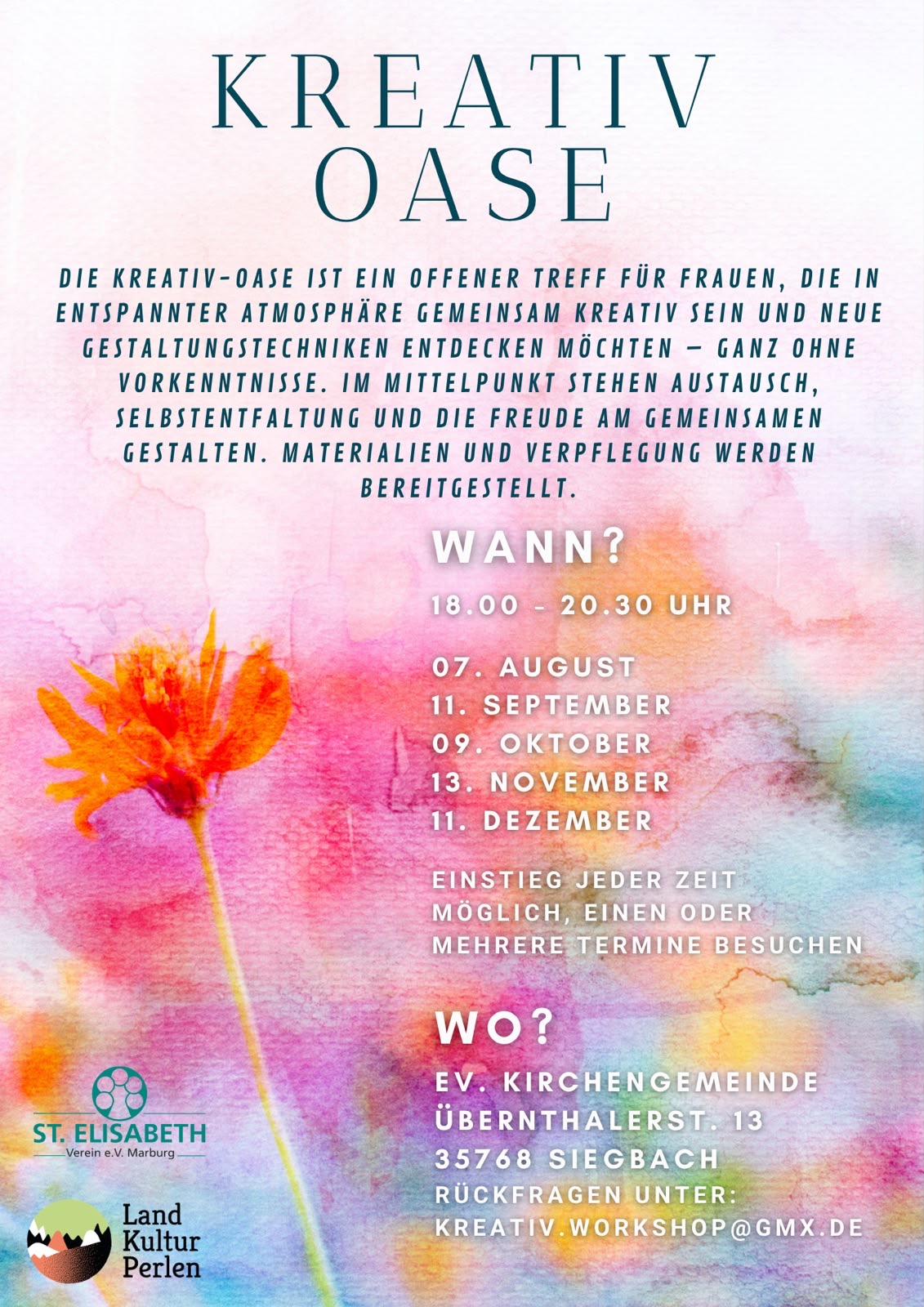 Grafik Grafik zur Kreativ-Oase
