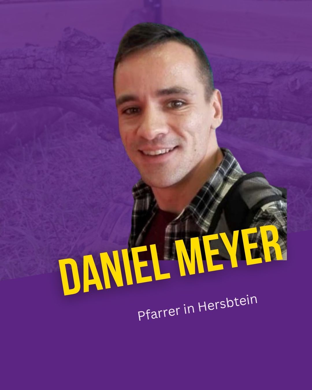 Daniel Meyer, Sonntagsgedanken Portrait