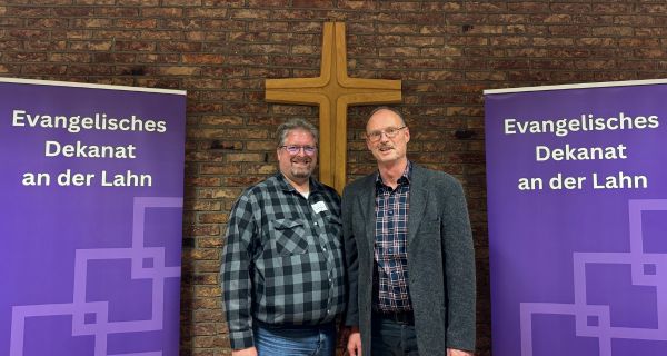 v.ln.r. Stellvertretende Vorsitzender Volker Fachinger und der Vorsitzende Detlef Dern