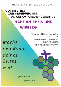 Plakat Gründungsgottesdienst