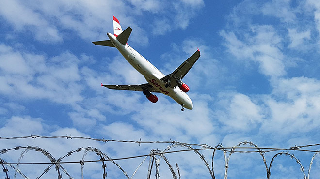 Flugzeug Abschiebungen