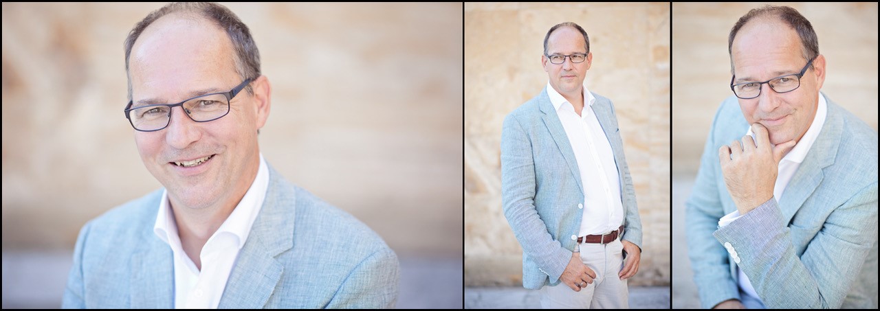 Porträt von Kirchenmusiker Uwe Krause
