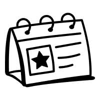 Symbolbild Tischkalender