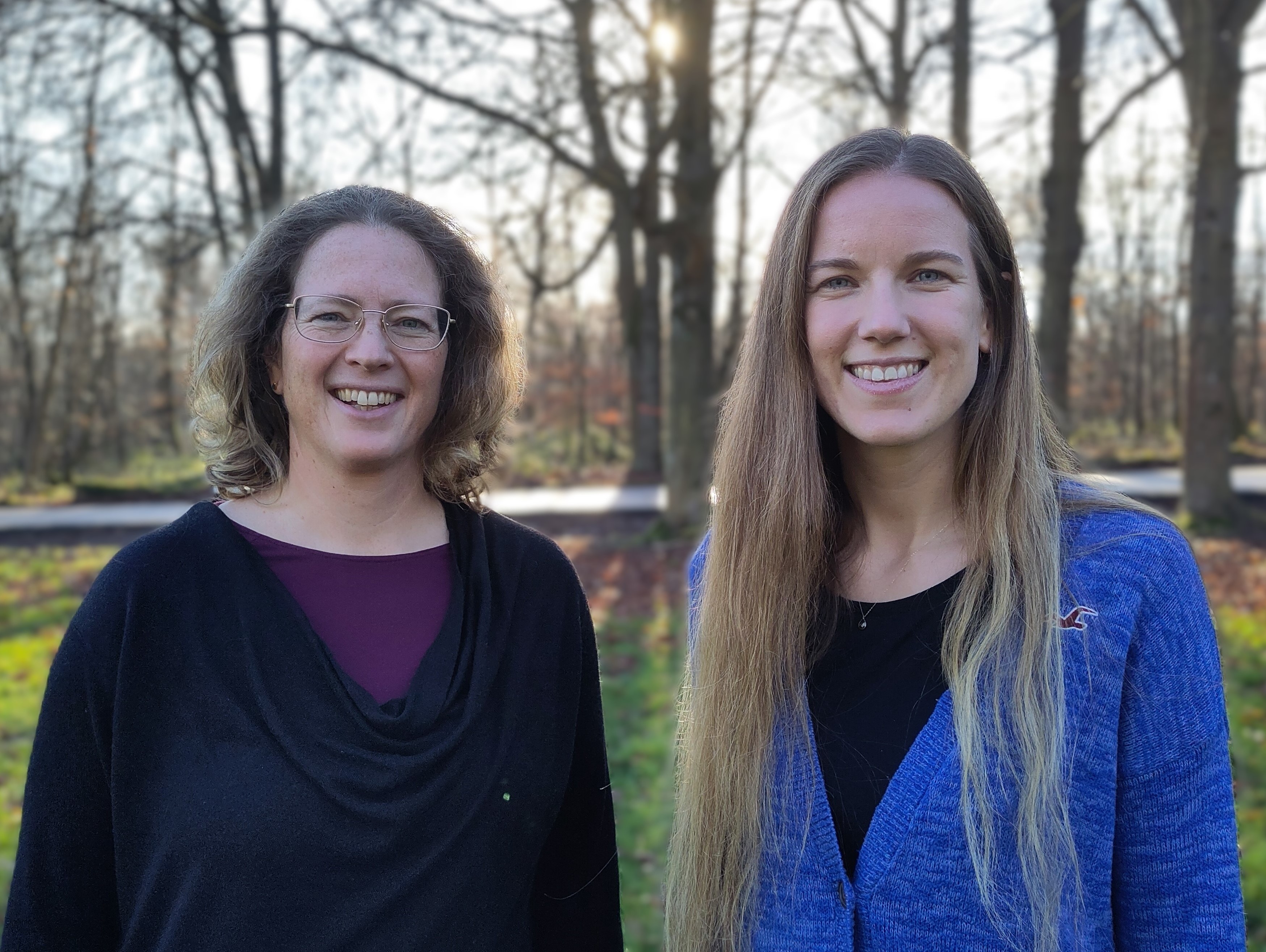 Nicole Bader (links) und Leonie Blum
