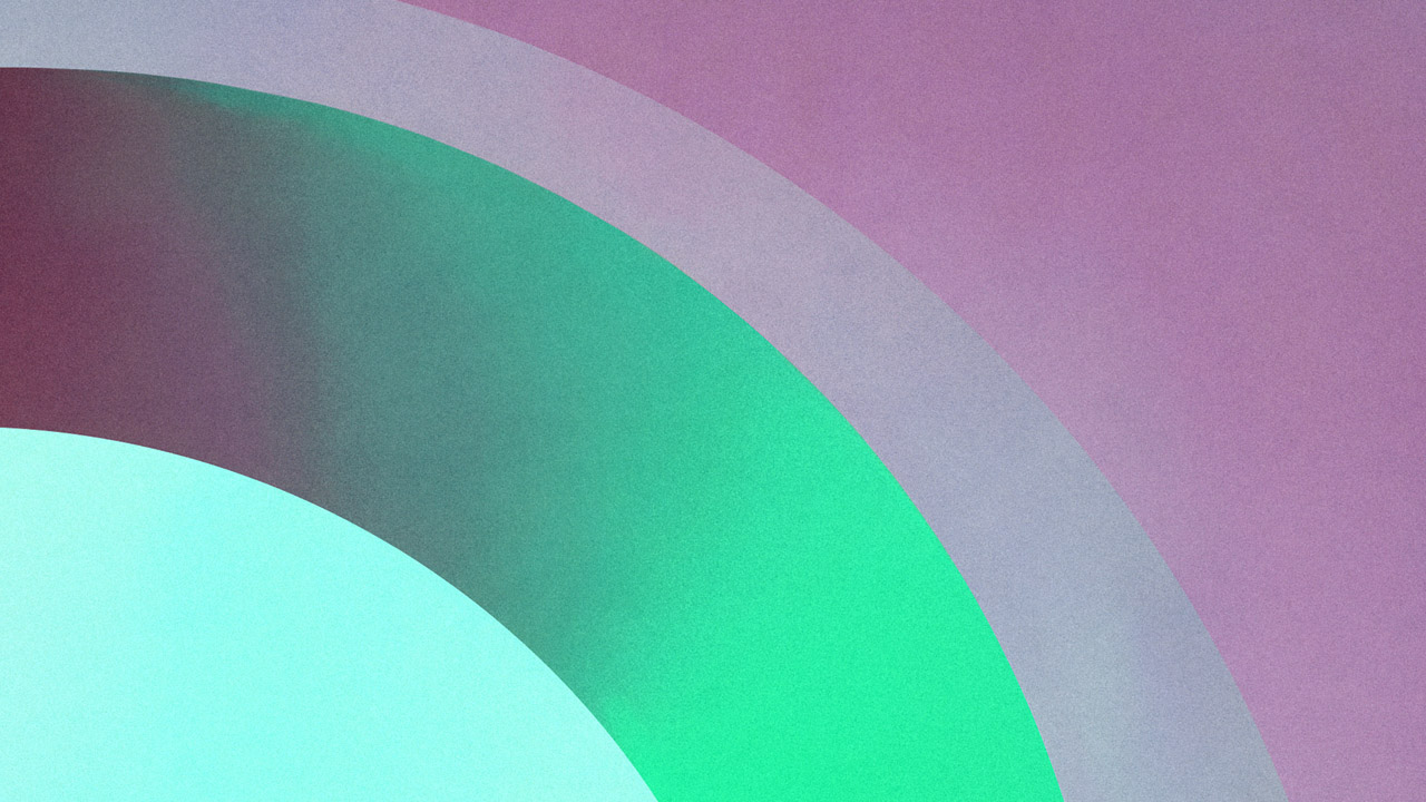 Abstrakte Teile mehrerer Kreise