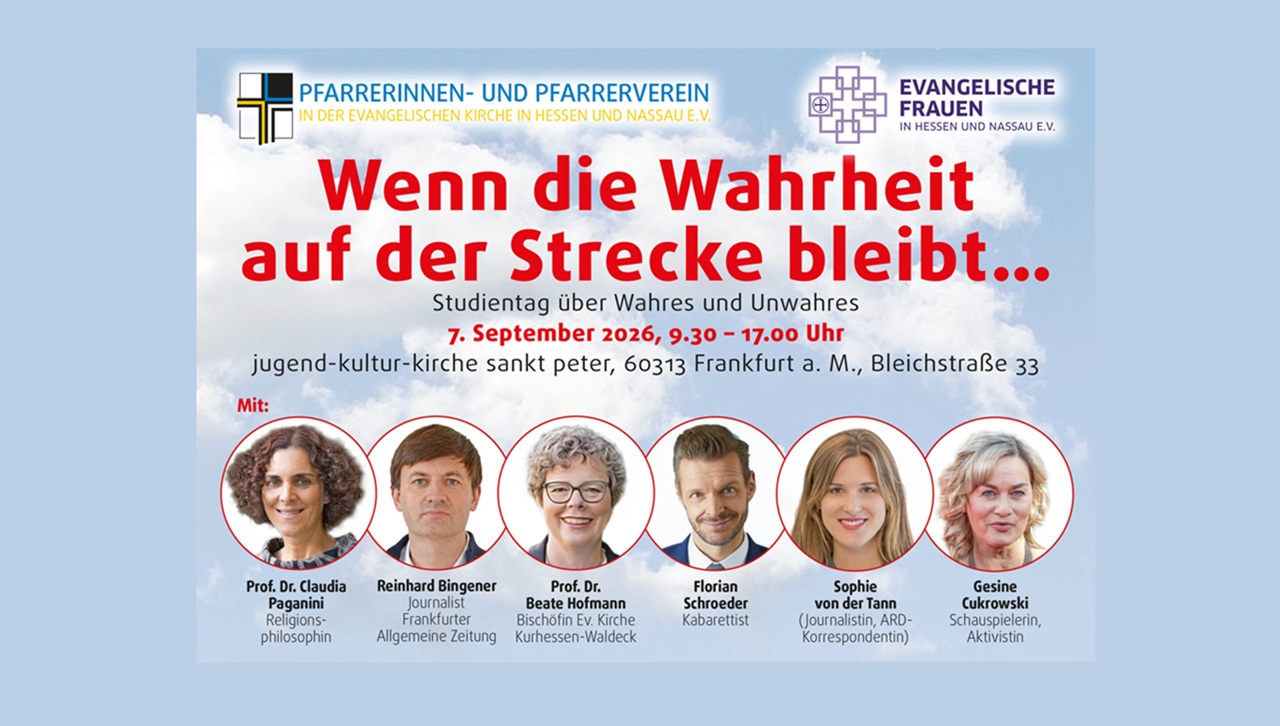 Flyer mit Portraits der Referentinnen